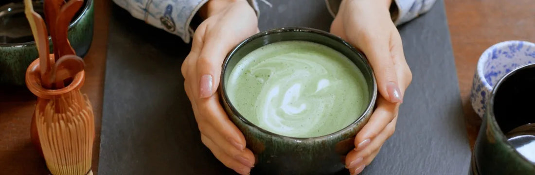 【日本茶コラム】秋の抹茶ラテ