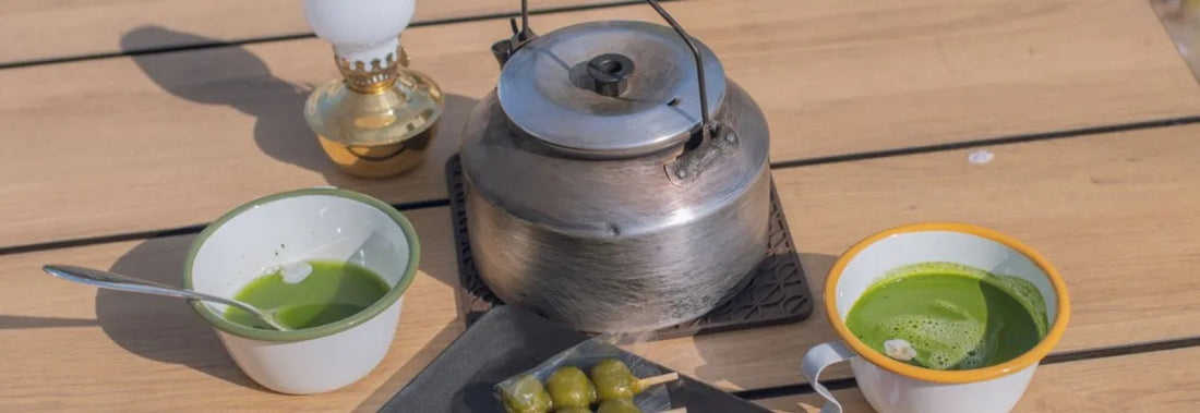 【日本茶コラム】抹茶を気軽にアウトドアで