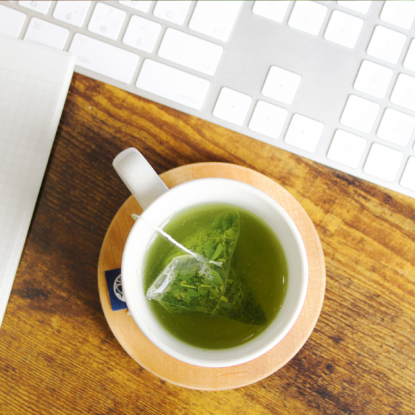 桐箱入り「空飛ぶお茶」煎茶ティーバッグ(個包装100p入り)茶箱