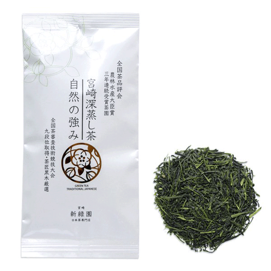 宮崎深蒸し茶 自然の強み 100g