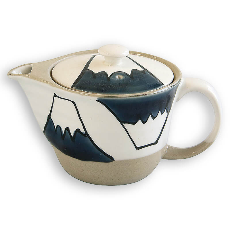 色釉富士 ポット(波佐見焼急須)