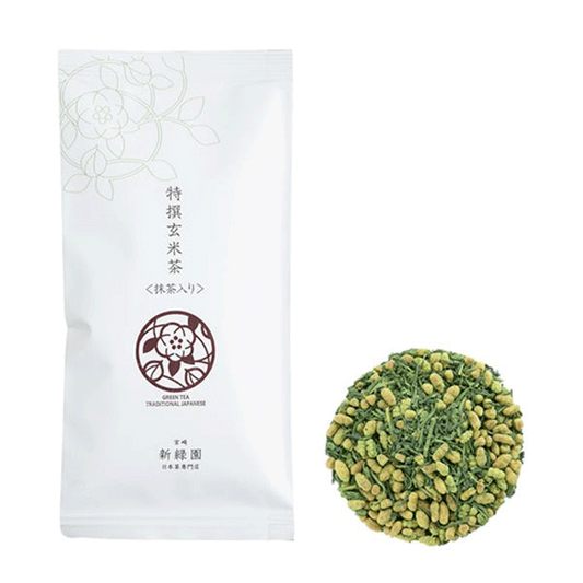 特撰玄米茶(抹茶入り)80g【GM7】