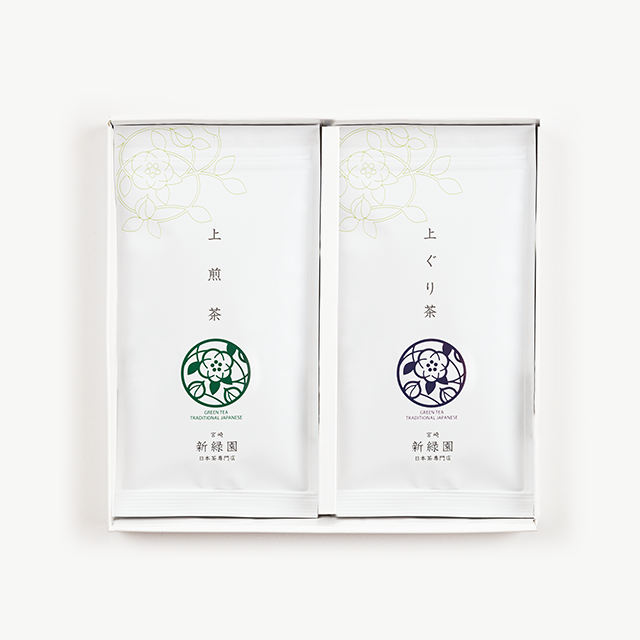 【SG17】上煎茶100g 上ぐり茶100g