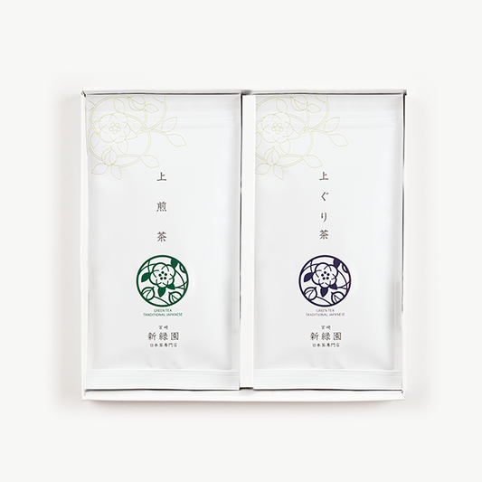 【SG17】上煎茶100g 上ぐり茶100g