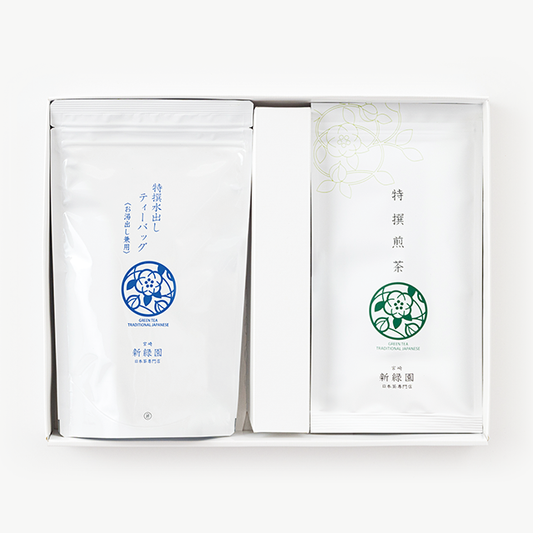 【MS22】特撰煎茶100g 特撰水出し茶ティーバッグ5g×20p