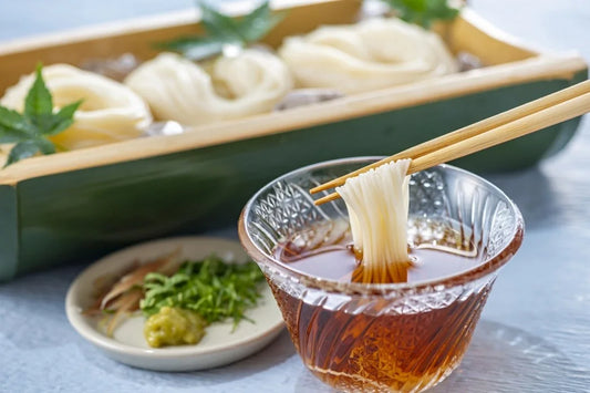 【日本茶コラム】そうめんと楽しむ粉末緑茶