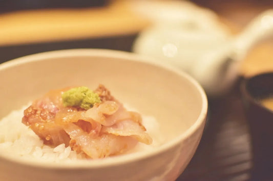 【日本茶コラム】日本茶で鯛茶漬け
