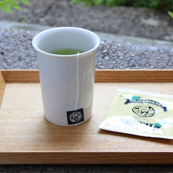 ミニ茶箱「空飛ぶお茶」煎茶ティーバッグ（個包装15p入）