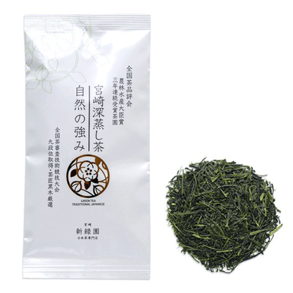 宮崎深蒸し茶　自然の強み　100g