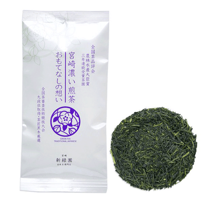 宮崎濃い煎茶　おもてなしの想い　100g