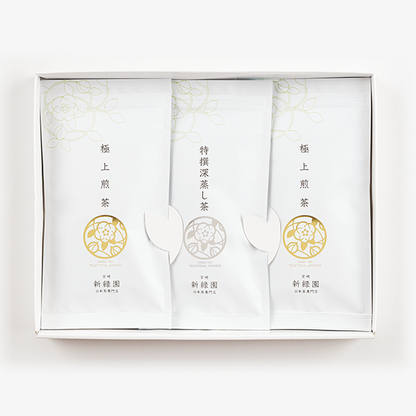 【SF47】極上煎茶100g×2　特撰深蒸し茶100g