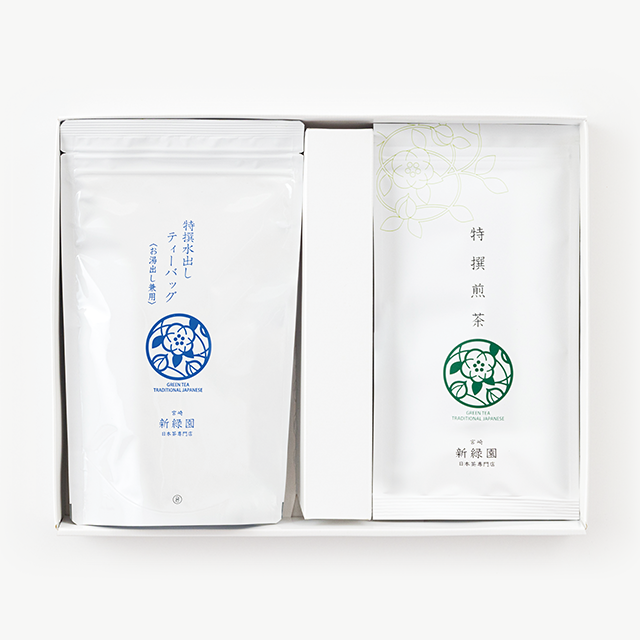 【MS22】特撰煎茶100g　特撰水出し茶ティーバッグ5g×20p