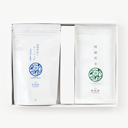 【MS22】特撰煎茶100g　特撰水出し茶ティーバッグ5g×20p