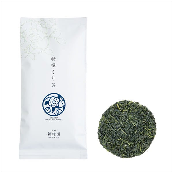 【SGS32】特撰煎茶100g　特撰ぐり茶100g　特撰白折茶100g